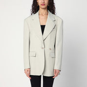 P.A.R.O.S.H. Greige jacket in linen blend
