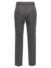 Ermanno Scervino Wool Trousers — Gray Straight Leg