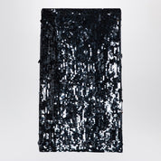 P.A.R.O.S.H. Dark grey midi skirt with micro sequins