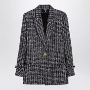 Balmain Single-breasted tweed blazer dress