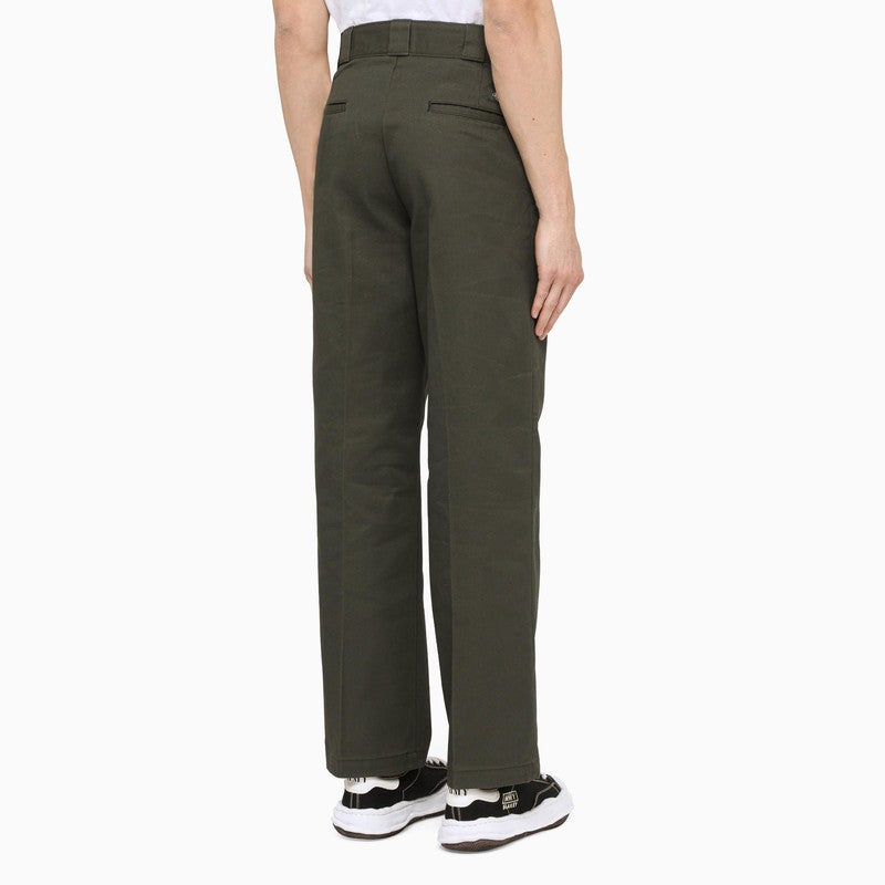 Pantalon droit vert olive DICKIES 874