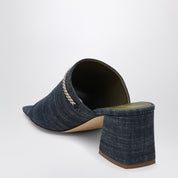 MARIA LUCA Messalina blue denim sandals