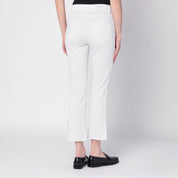 DEPARTMENT 5 White Clar bootcut jeans in stretch cotton