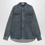 J.W. Anderson Mid-Blue Oversized Denim Shirt — J.W. Anderson