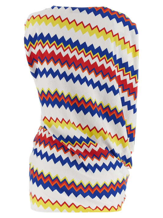Missoni Peplos Top — Multicolor Peplum Top for Women