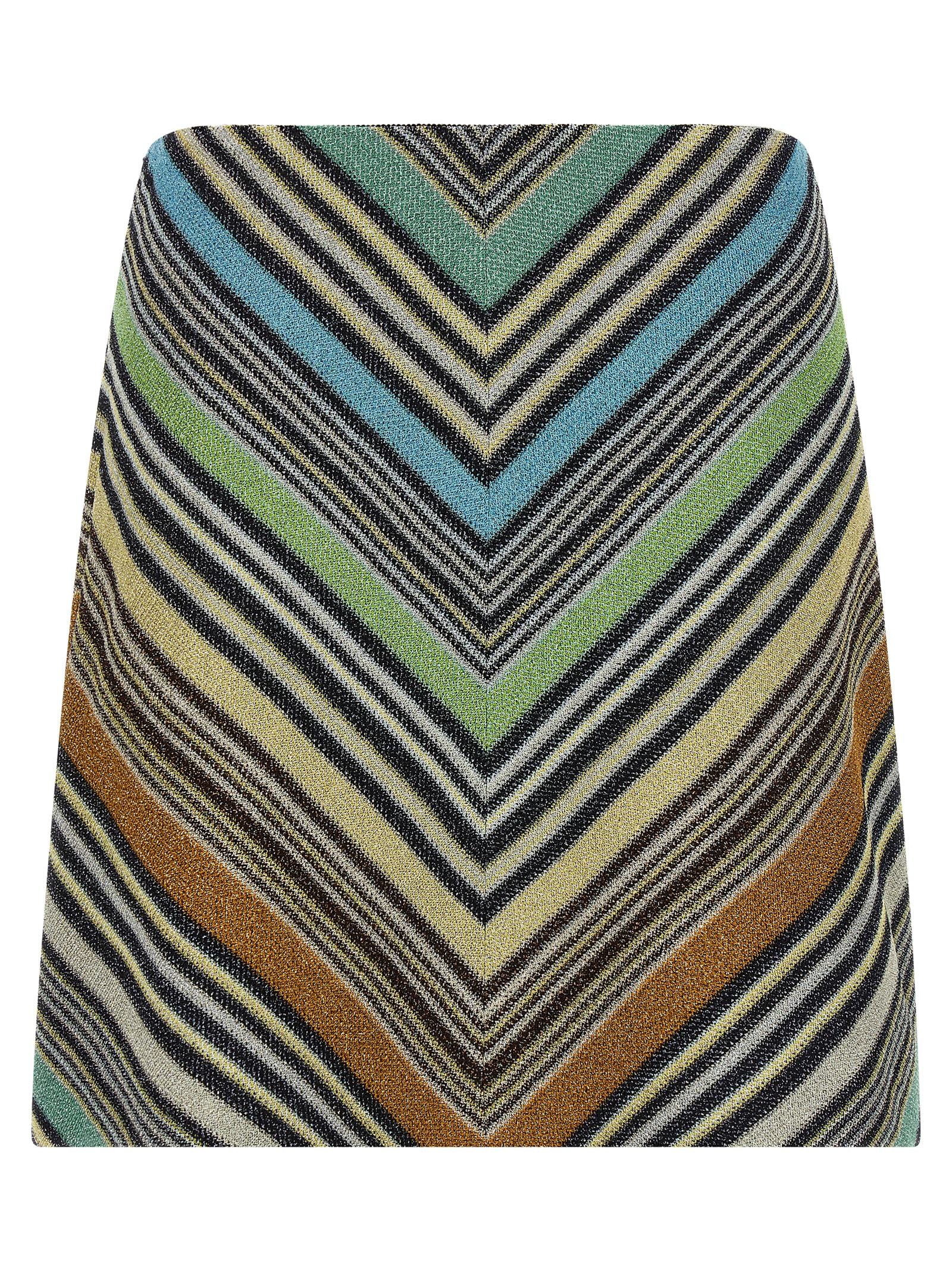 Missoni Geometric Pattern Skirt — Mini Skirt | Aumifour