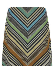 Missoni Geometric Pattern Skirt — Mini Skirt | Aumifour
