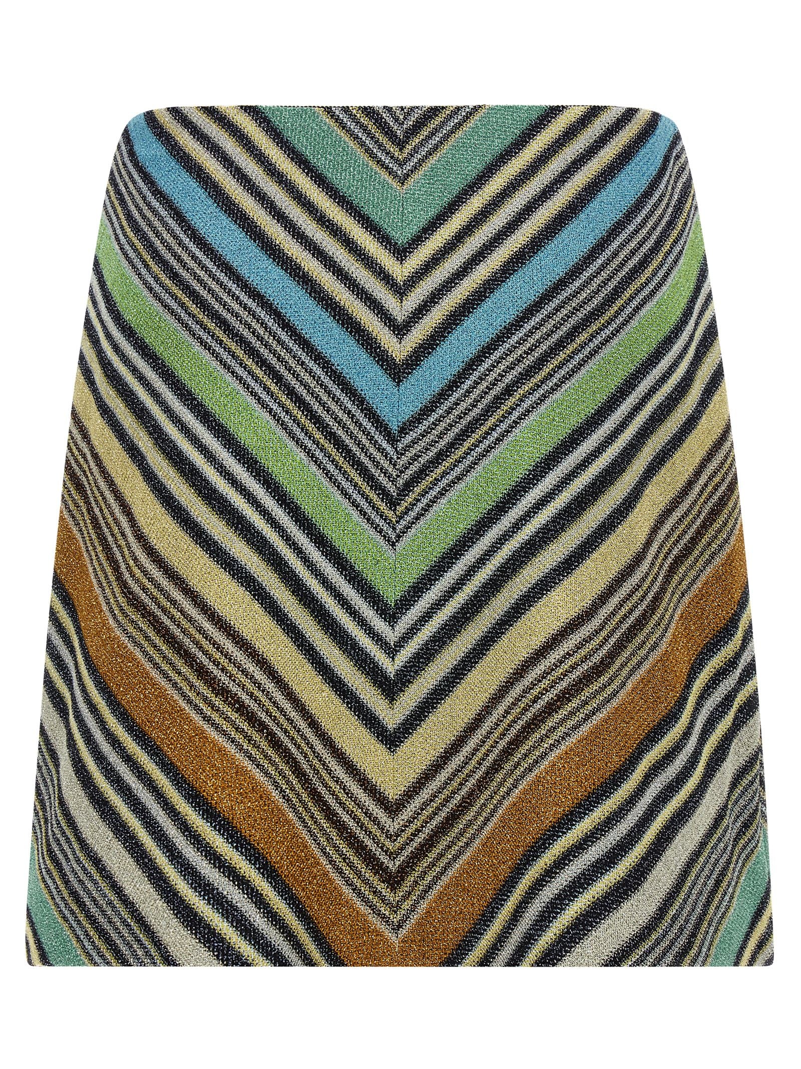 Missoni Geometric Pattern Skirt — Mini Skirt | Aumifour