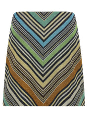 Missoni Geometric Pattern Skirt — Mini Skirt | Aumifour