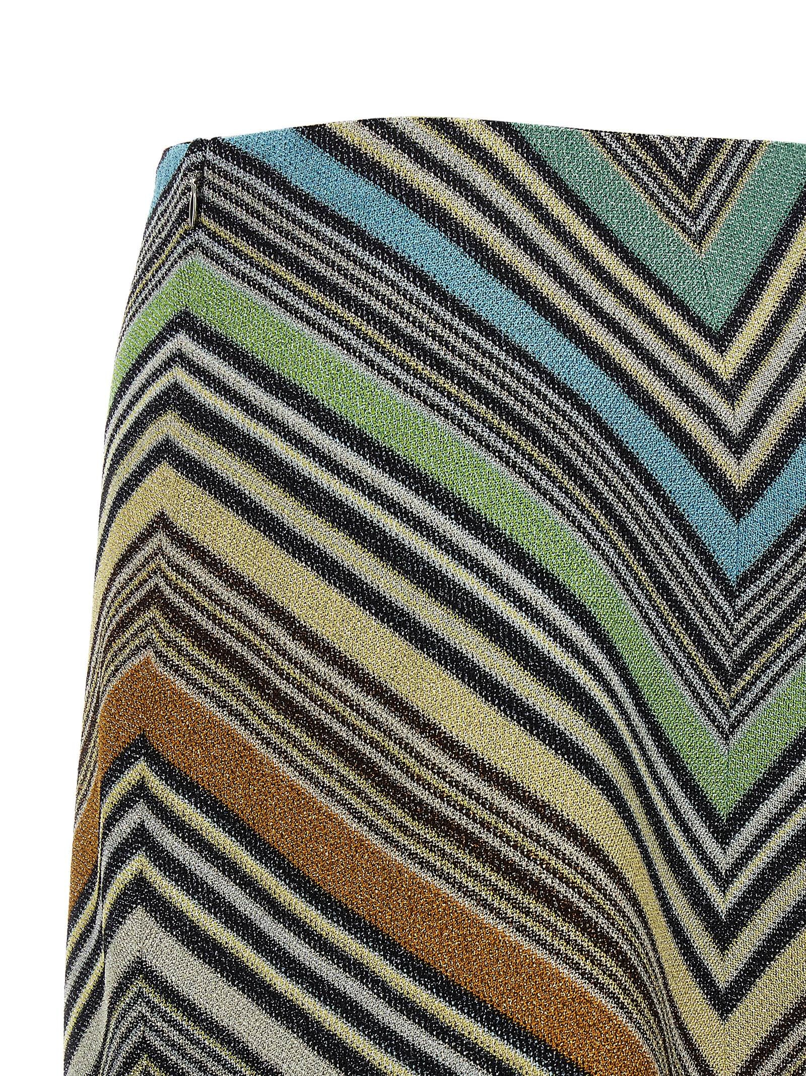 Missoni Geometric Pattern Skirt — Mini Skirt | Aumifour