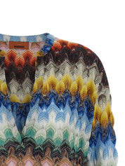 Missoni Knitted Blouse — Multicolor Lamé Knit (Women)