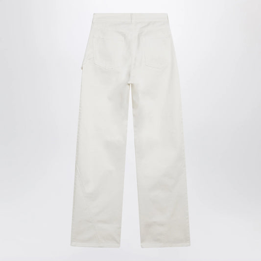 J.W. Anderson JW Anderson White twisted denim jeans