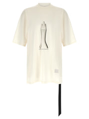 Drkshdw Jumbo T‑shirt — Men's White Topwear (Oversized)