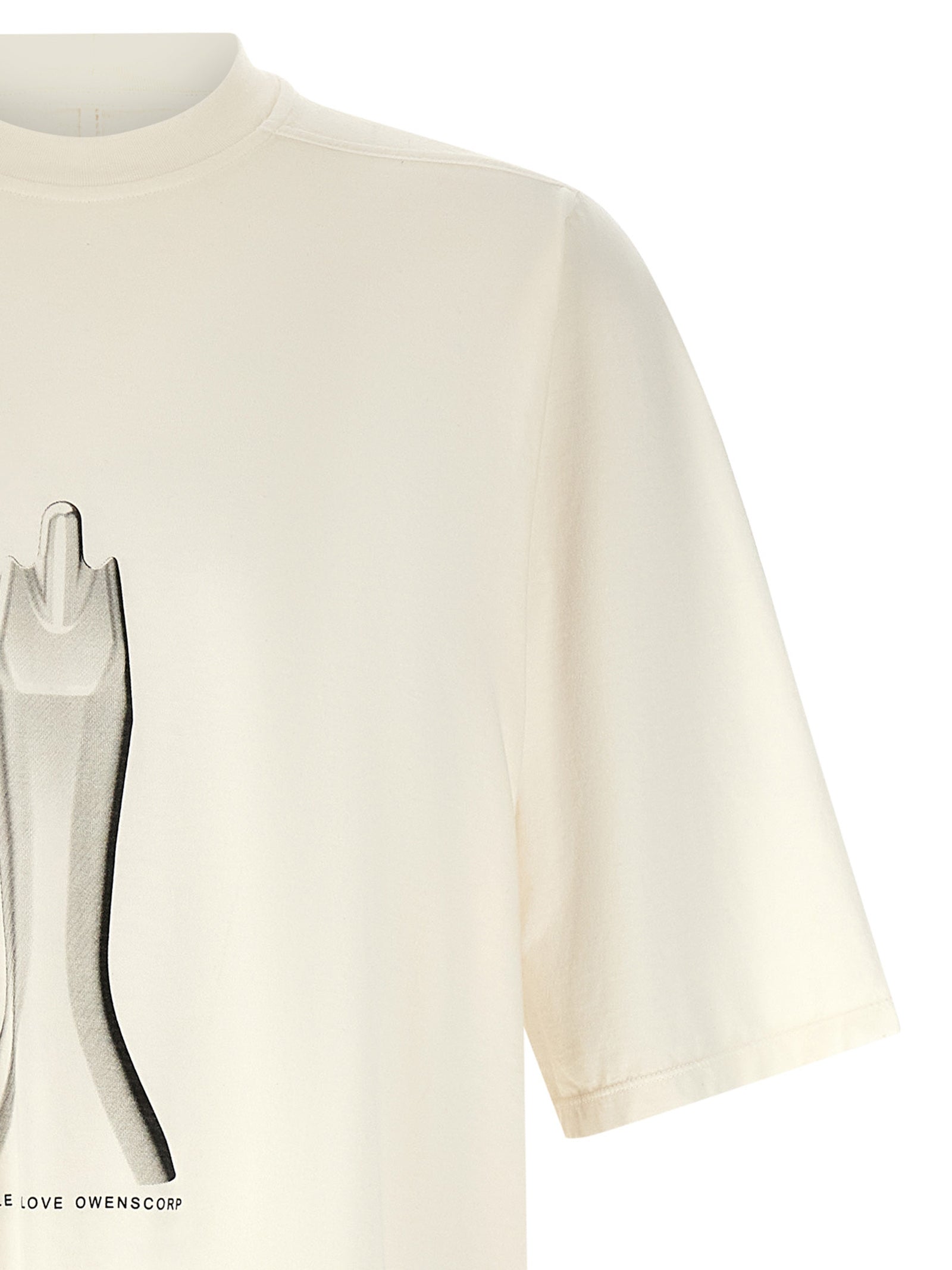 Drkshdw Jumbo T‑shirt — Men's White Topwear (Oversized)