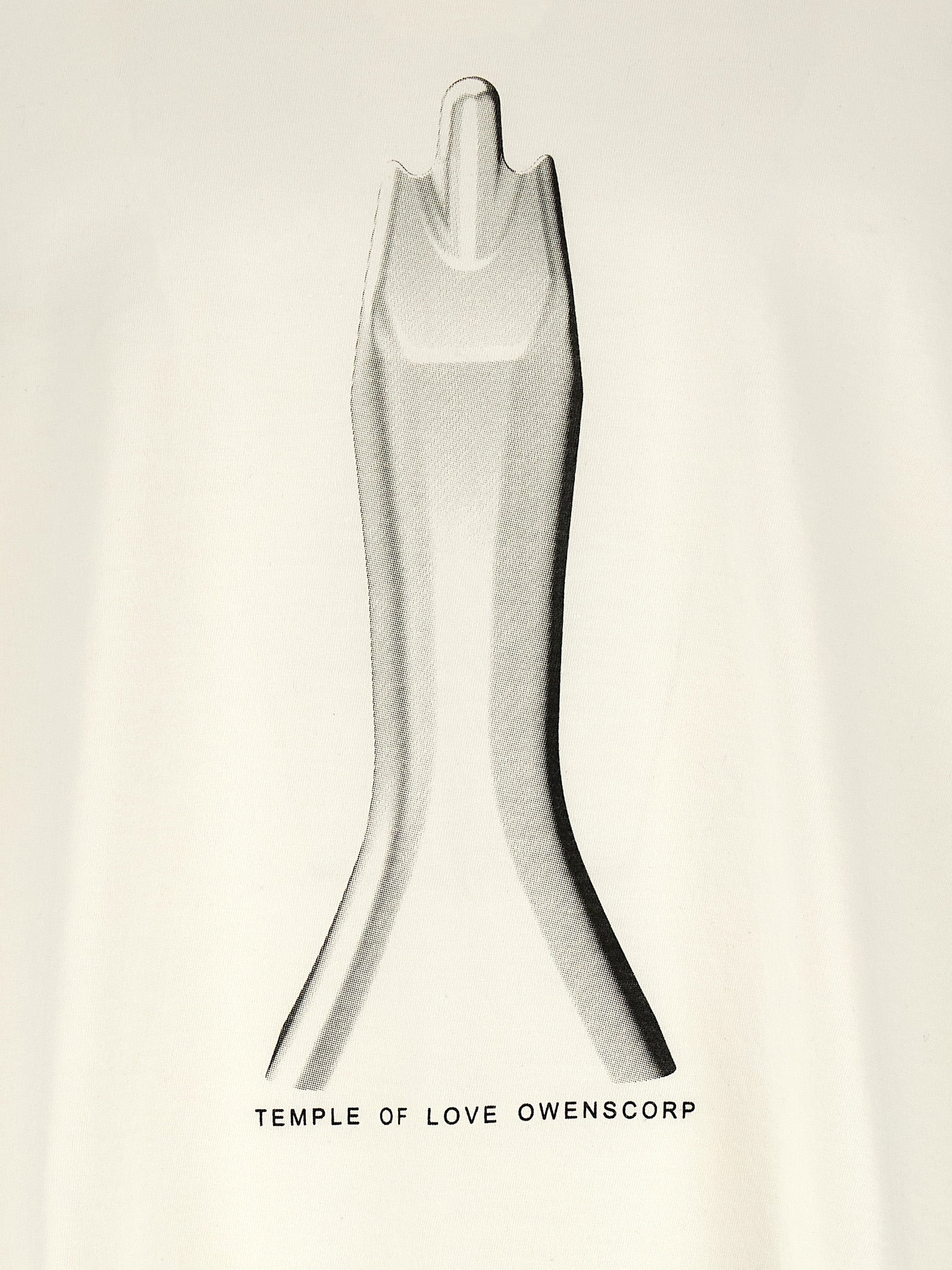 Drkshdw Jumbo T‑shirt — Men's White Topwear (Oversized)