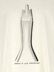 Drkshdw Jumbo T‑shirt — Men's White Topwear (Oversized)