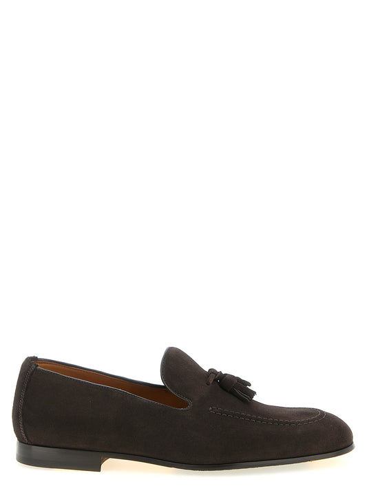 Doucal's Adler Moccasins — Men's Brown Loafers
