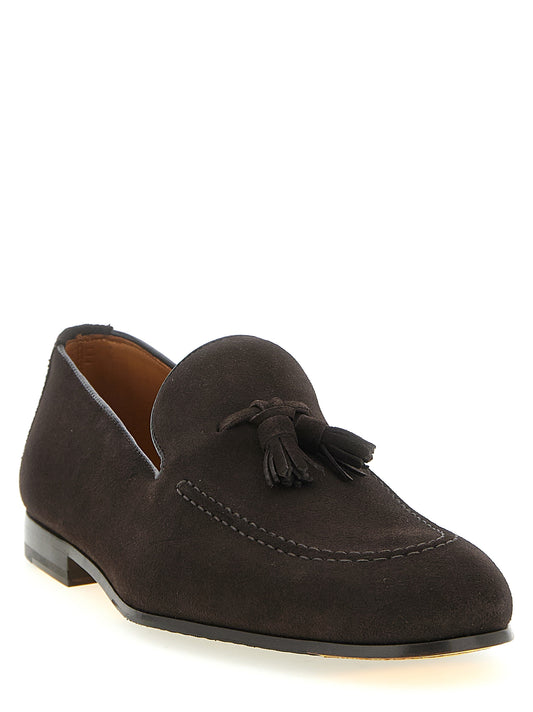 Doucal's Adler Moccasins — Men's Brown Loafers