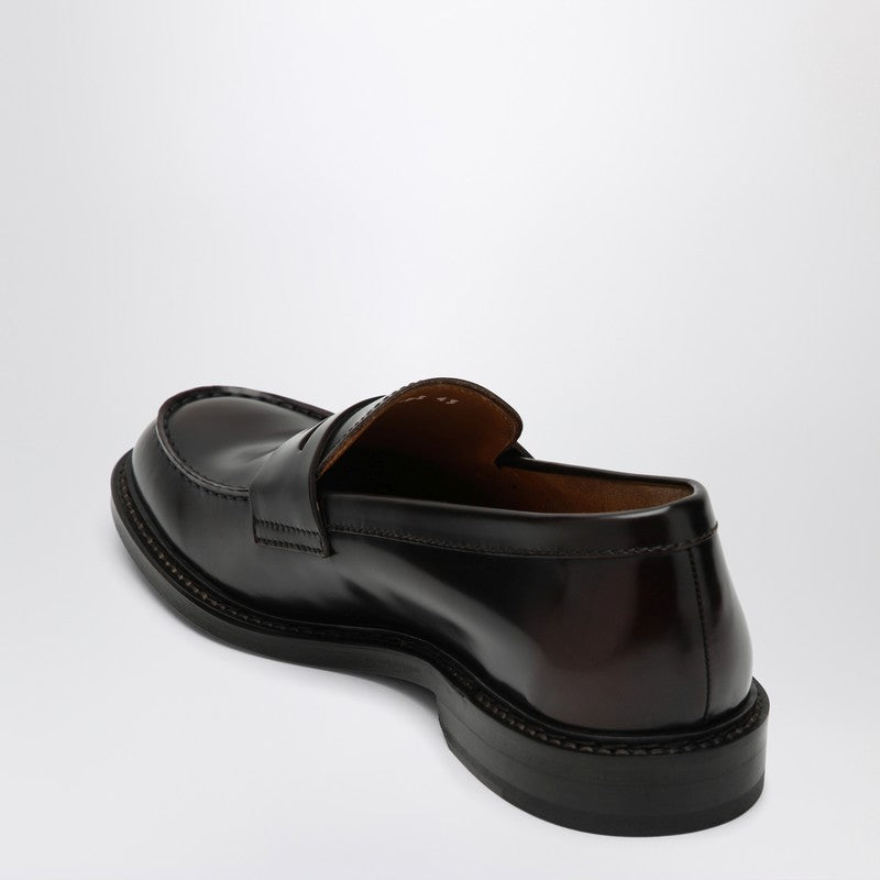 Mocassin classique en cuir marron de Doucal