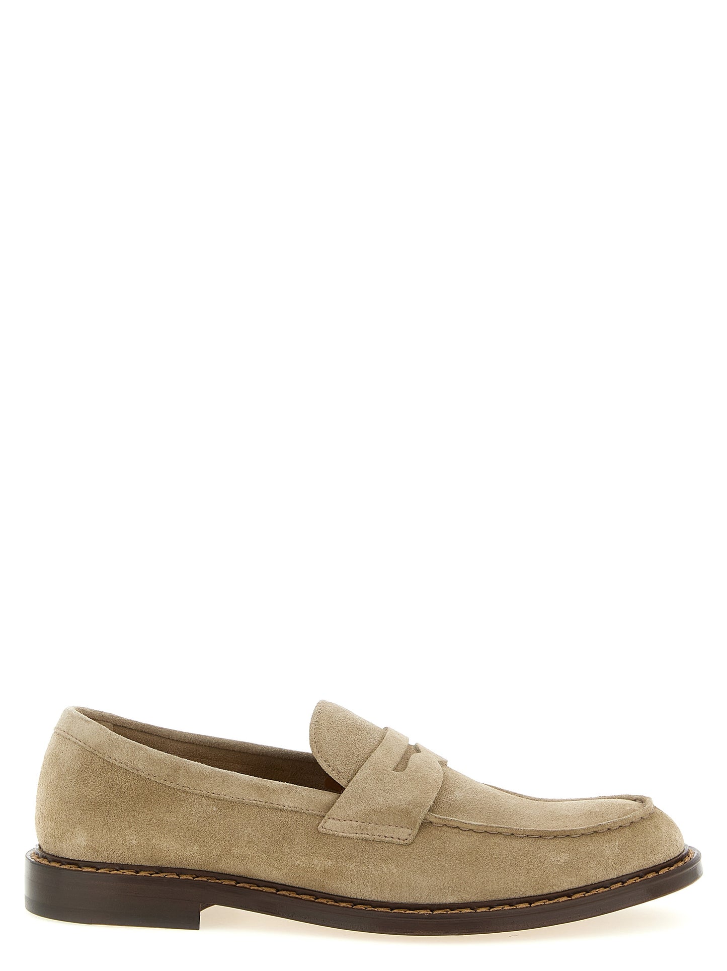 Doucal's Suede Loafers — Moccasins for Men | Aumifour