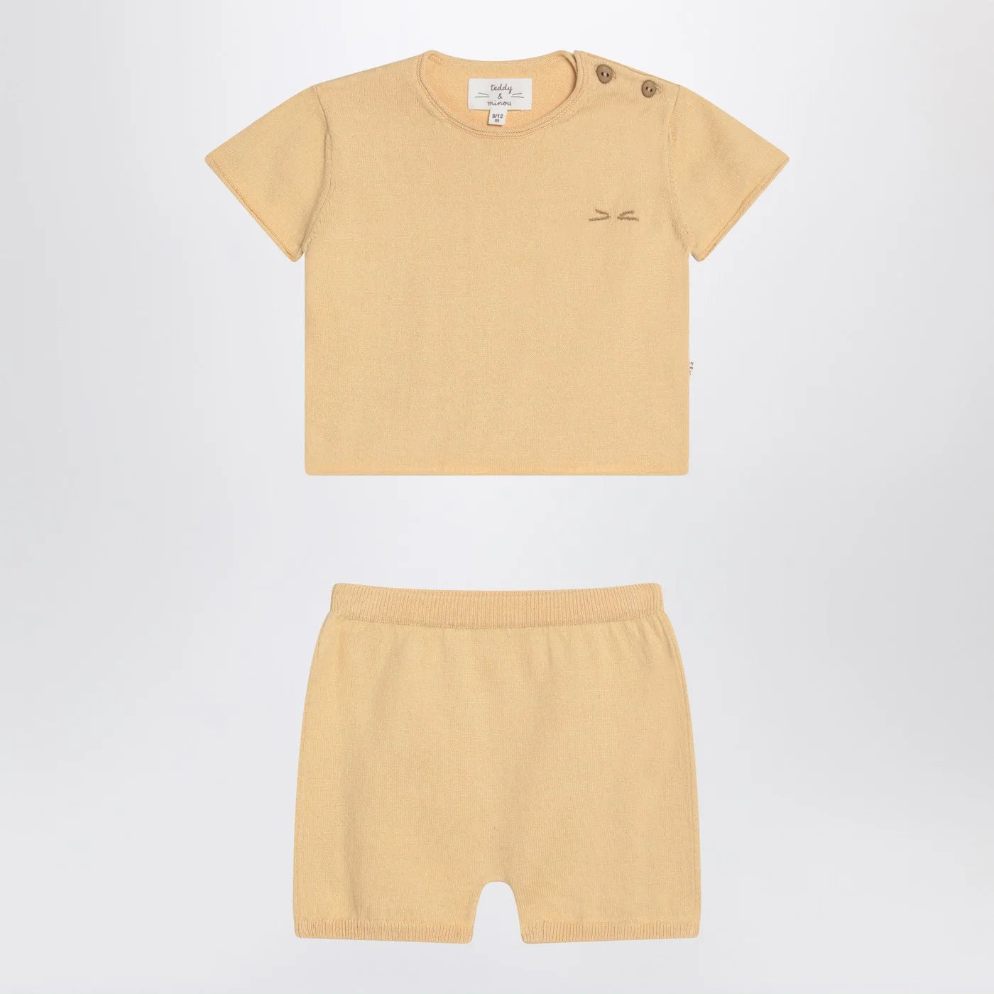 Teddy & Minou Yellow outfit in cotton