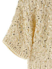 Peserico Sequin Mesh Cardigan