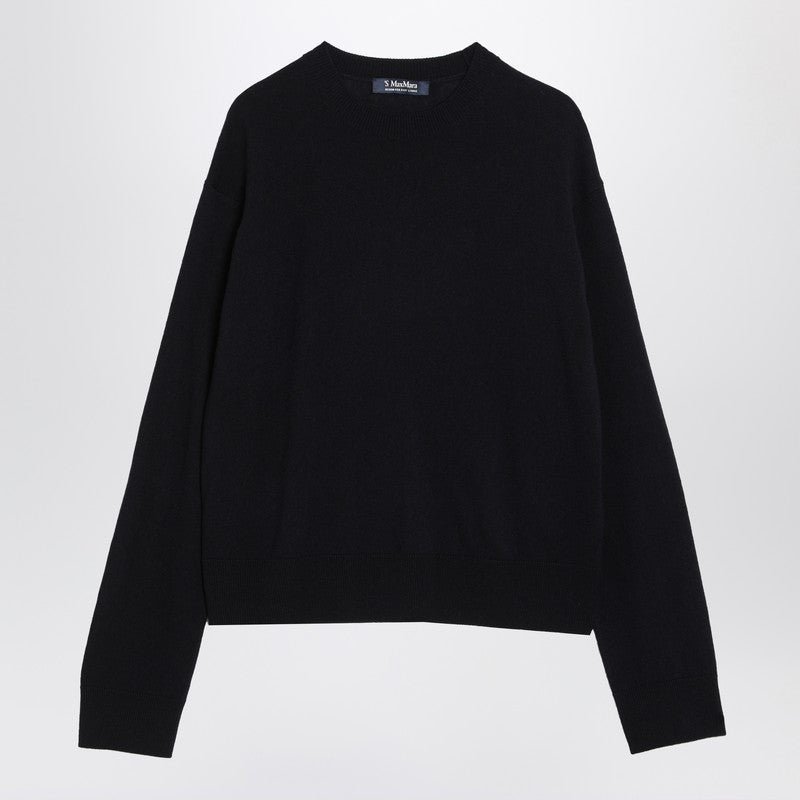 S Max Mara Navy blue wool sweater