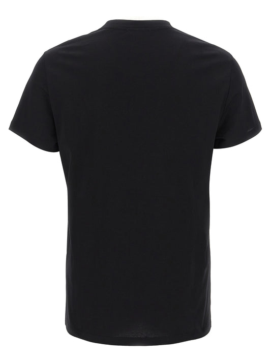Balmain Vintage T-shirt — Men's Black Slim Fit Topwear