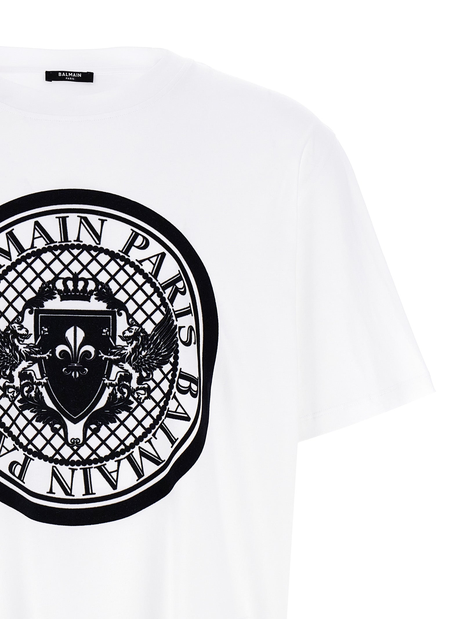 Balmain Velvet Logo T-shirt