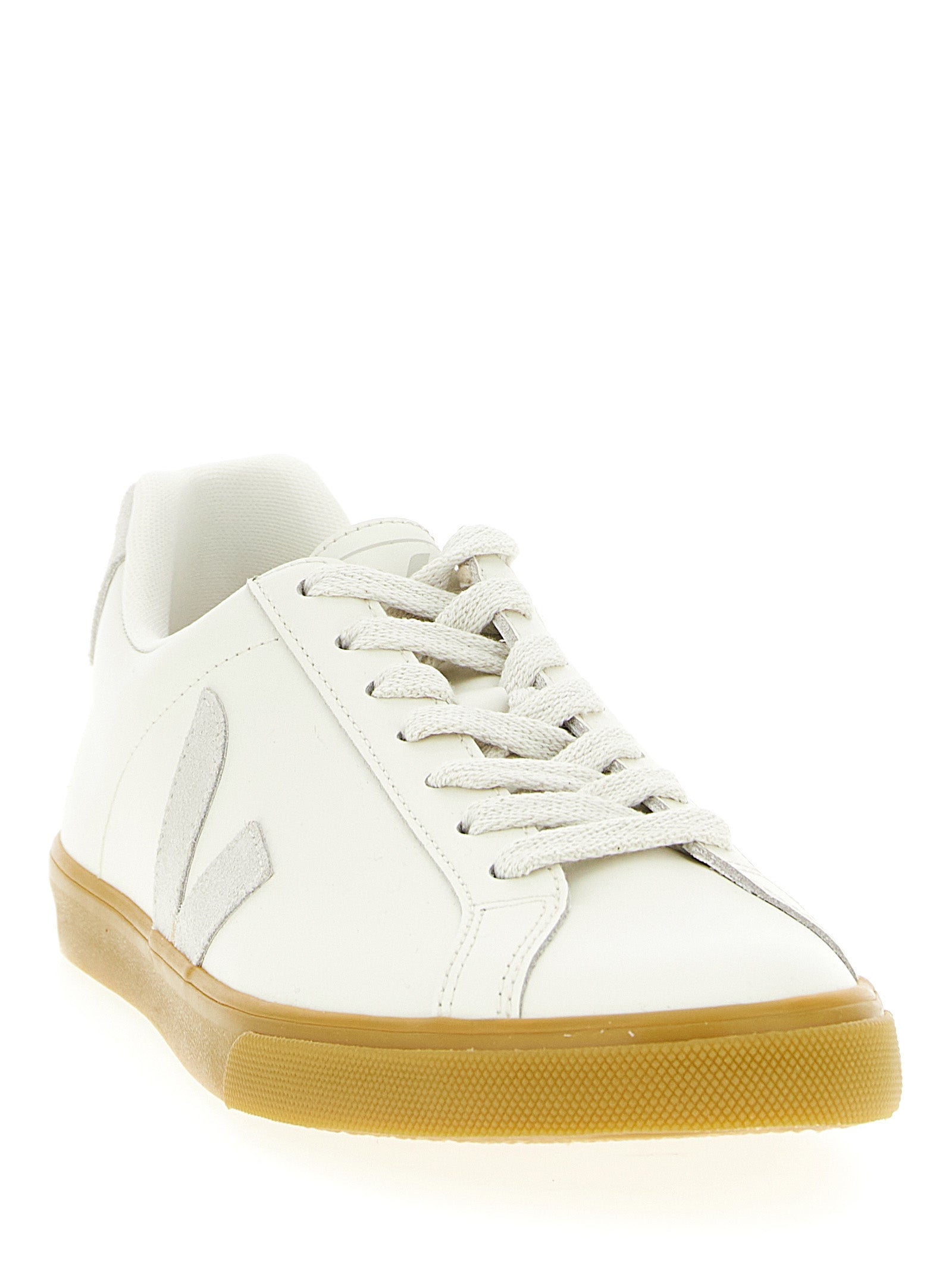 Veja Esplar Sneakers for Men — Beige Leather Low Top
