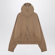 Entire Studios Beige sweatshirt in cotton oversized fit