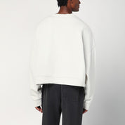 Entire Studios Ivory cotton sweatshirt oversized fit