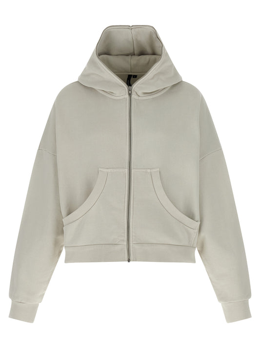 Entire Studios Eternal Hoodie — White Oversized Topwear