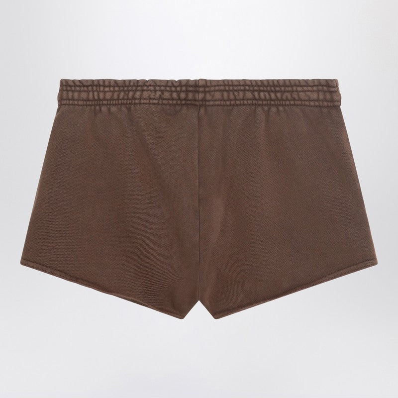Entire Studios Cotton brown flared trousers