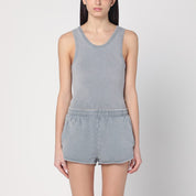 Grey Cotton Tank Top — Entire Studios