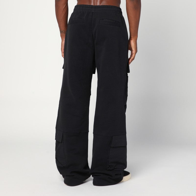 Entire Studios Black cotton cargo pants