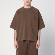 Entire Studios Cotton brown over T-shirt oversized fit