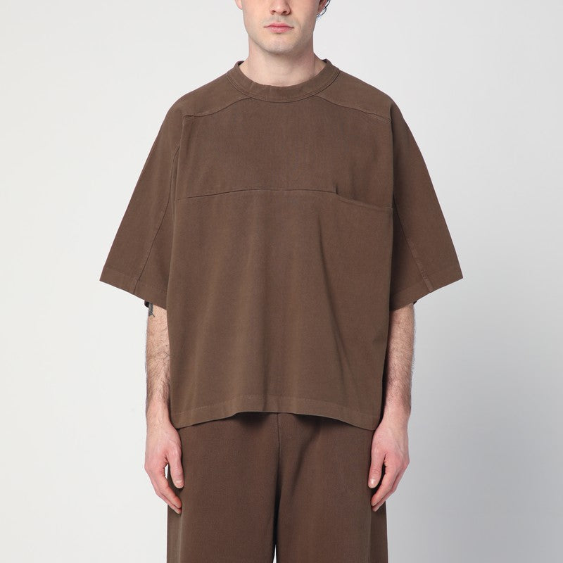 Entire Studios Cotton brown over T-shirt oversized fit
