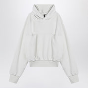 Ivory Cotton Oversized Hoodie — Entire Studios