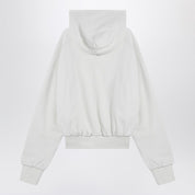Ivory Cotton Oversized Hoodie — Entire Studios