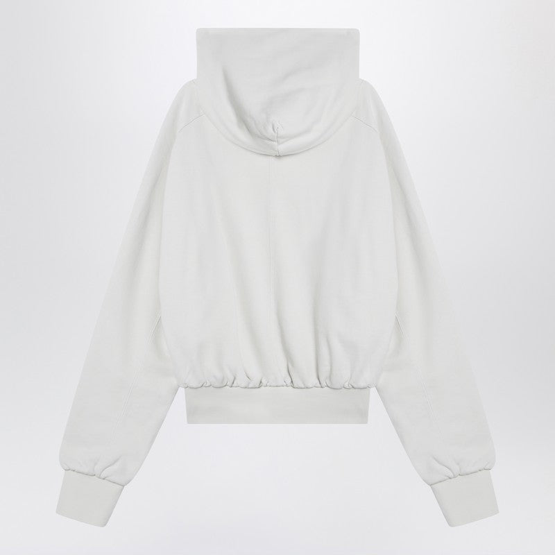Ivory Cotton Oversized Hoodie — Entire Studios