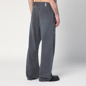 Washed Grey Denim Trousers — Entire Studios