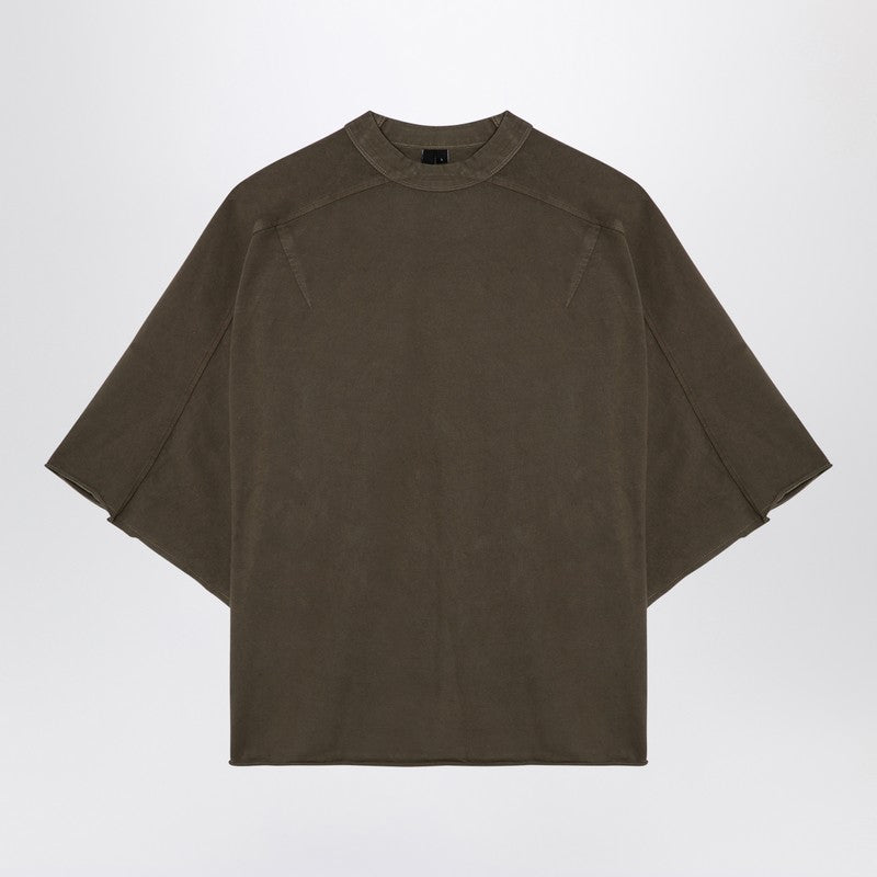 Entire Studios Organic cotton military green T-shirt oversized