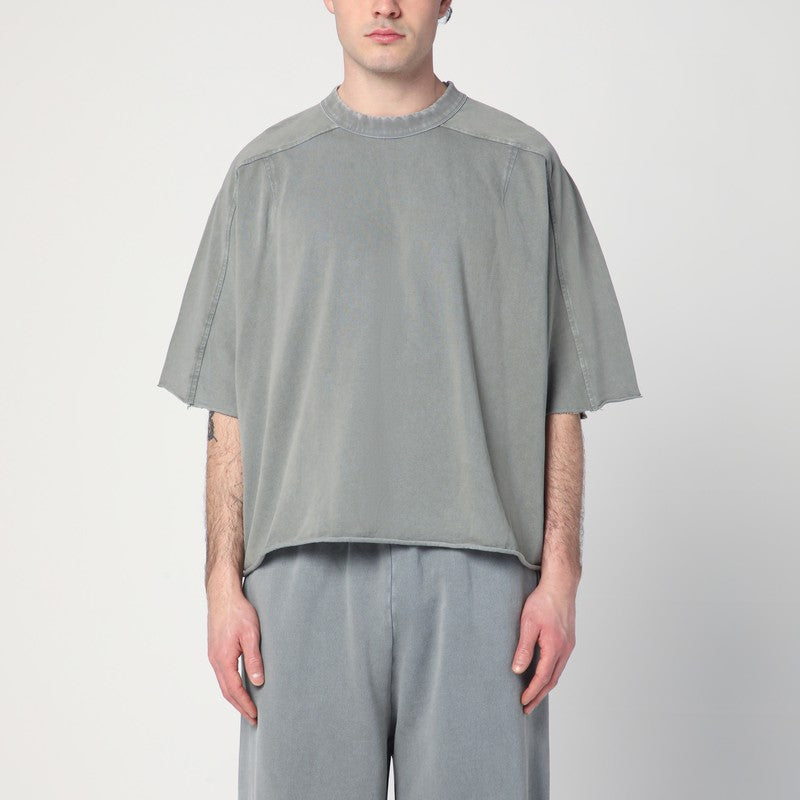 Entire Studios Cotton grey T-shirt oversized fit
