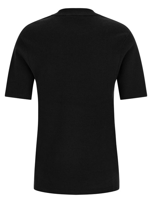 Entire Studios Mercerized Cotton T-shirt — Black Slim Fit