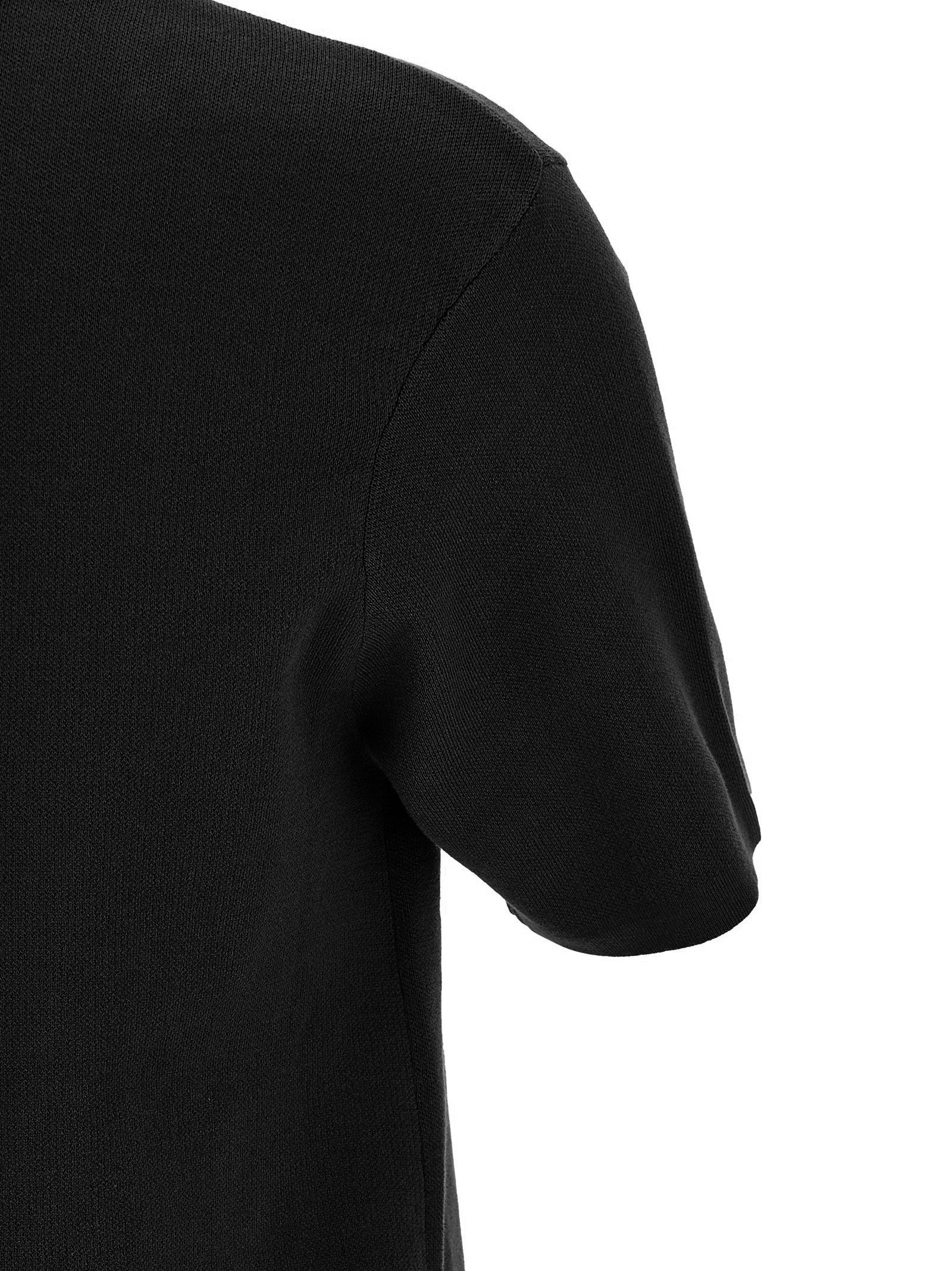 Entire Studios Mercerized Cotton T-shirt — Black Slim Fit