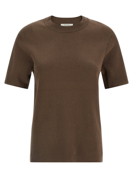 Entire Studios Mercerized Cotton T‑shirt — Slim Fit Topwear