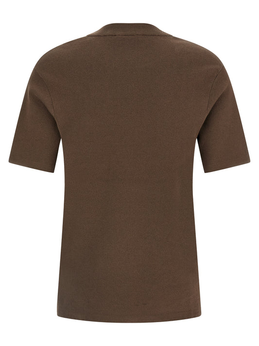 Entire Studios Mercerized Cotton T‑shirt — Slim Fit Topwear