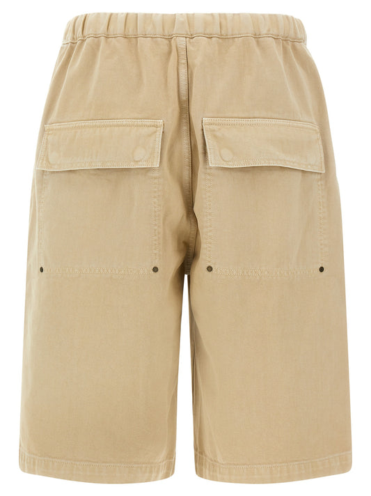 Entire Studios Spar Bermuda Shorts for Men — Beige Relaxed Fit