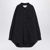 Entire Studios Oversized black shirt in cotton